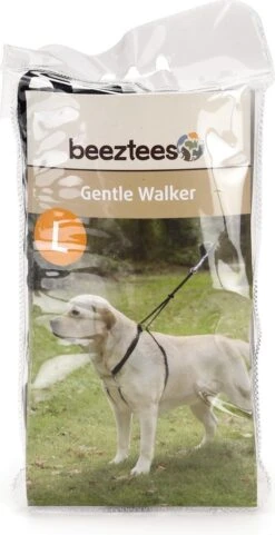 Beeztees Gentle Walker - Hondentuig - Zwart - L -Hondenartikelen Serie Winkel 616x1200 3