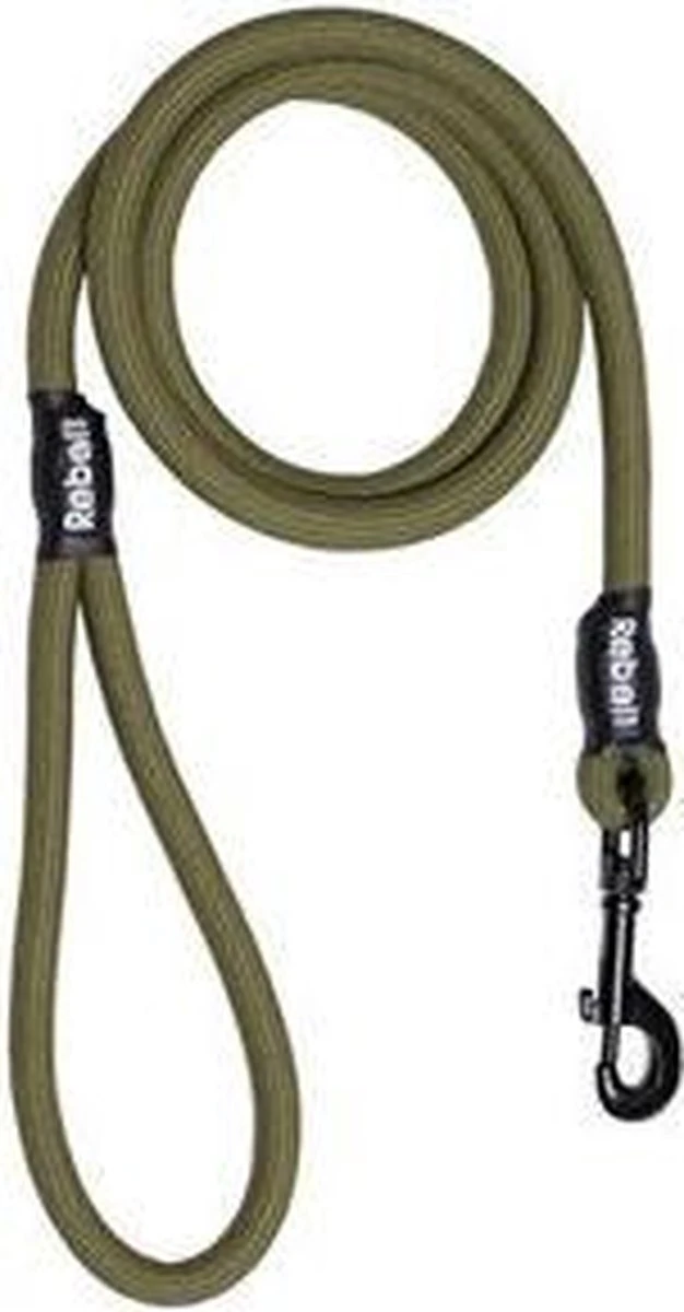 Rebel Petz - Sterke Gevlochten Hondenlijn Van Touw - Kleur: Groen, Maat: Large 3 Rebel Petz - Sterke Gevlochten Hondenlijn Van Touw - Kleur: Groen, Maat: Large