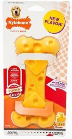 Nylabone Durable Cheese Bone - M -Hondenartikelen Serie Winkel 626x1200 6