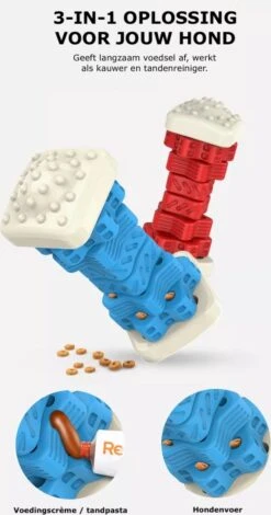 3-in-1 Hondenkauwbot - Gebitsverzorging - IQ Training - Voedsel Afgifte Functie - Geometrisch Ontwerp - Duurzaam & Milieuvriendelijk - Kauwbot - Honden - Hondenbot - Rood 14 3-in-1 Hondenkauwbot - Gebitsverzorging - IQ Training - Voedsel Afgifte Functie - Geometrisch Ontwerp - Duurzaam & Milieuvriendelijk - Kauwbot - Honden - Hondenbot - Rood -Hondenartikelen Serie Winkel 631x1200 1
