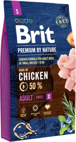 Brit Premium By Nature Hondenvoer Adult S 8 Kg - Hond 6 Brit Premium By Nature Hondenvoer Adult S 8 Kg - Hond -Hondenartikelen Serie Winkel 642x1200