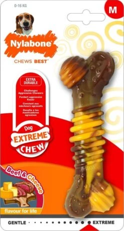 Nylabone Extreme Kauwbot Textuur Met Rund- En Kaassmaak -Hondenartikelen Serie Winkel 649x1200 5