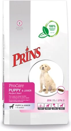 Prins Procare Puppy/Junior - 7.5 KG -Hondenartikelen Serie Winkel 653x1200