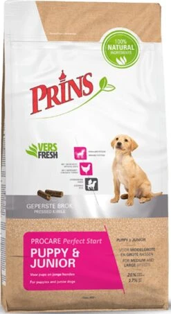 Prins Procare Puppy/Junior - 7.5 KG -Hondenartikelen Serie Winkel 654x1200