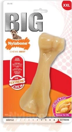 Nylabone Harde Bijters Kluif - Kip - Voor Honden Tot 15 Kg -Hondenartikelen Serie Winkel 657x1200 5