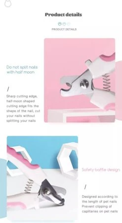 Merkloos Professionele Nagelschaar - Dieren Nagelschaar - Roze - Honden Nagelknipper - Hondennagels - Honden Knip Schaar - Honden Knipsch -Hondenartikelen Serie Winkel 658x1200 3