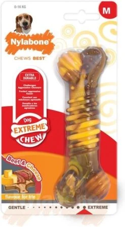 Nylabone Extreme Kauwbot Textuur Met Rund- En Kaassmaak -Hondenartikelen Serie Winkel 658x1200 5
