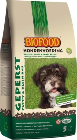 Biofood Geperst Puppy En Kleine Rassen - Hondenvoer - 5 Kg -Hondenartikelen Serie Winkel 660x1200