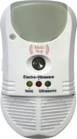 BSI - Multistop Pro - Ongedierteverjager Met 3-voudige Werking: Ultrasoon + Elektromagnetisch + Ioniserend - Ongediertebestrijding - Onhoorbaar Voor Mens - Bereik Tot 300 M² -Hondenartikelen Serie Winkel 667x1200 1