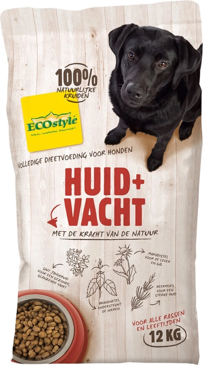 VITALstyle HUID+VACHT - Hondenbrokken - 12 Kg 10 VITALstyle HUID+VACHT - Hondenbrokken - 12 Kg - Afbeelding 8