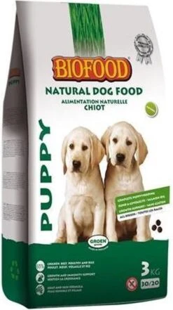 Biofood Puppy 12.5 KG 19 Biofood Puppy 12.5 KG -Hondenartikelen Serie Winkel 672x1200