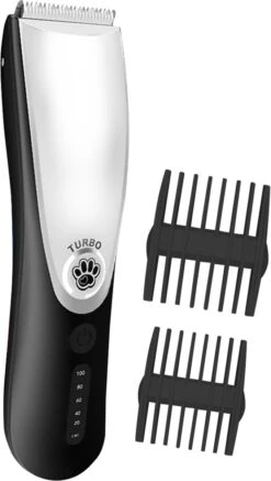 Essential Goods Professionele Hondentondeuse – Hondentrimmer - Draadloos – Opzet Kammen – Dik/Dunne Vacht - Honden/Katten - Zwart/Zilver 12 Essential Goods Professionele Hondentondeuse – Hondentrimmer - Draadloos – Opzet Kammen – Dik/Dunne Vacht - Honden/Katten - Zwart/Zilver -Hondenartikelen Serie Winkel 679x1200