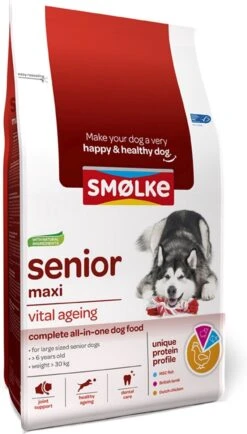 Smolke Senior Maxi - Rijst & Lam - Hondenvoer - 3 Kg