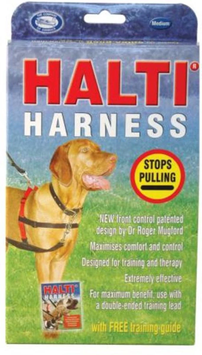 Company Of Animals Halti Harnass Anti Trektuigje - Hond - Small - Borstomvang 30 Tot 60 Cm - Rood 5 Company Of Animals Halti Harnass Anti Trektuigje - Hond - Small - Borstomvang 30 Tot 60 Cm - Rood - Afbeelding 3
