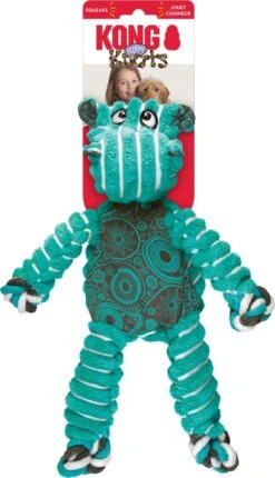 Kong Floppy Knots - M/L - Nijlpaard - Hondenspeelgoed - Groen/ Blauw - 36 X 19 X 8 Cm -Hondenartikelen Serie Winkel 690x1200 3