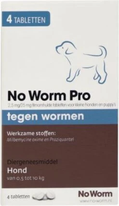 Emax Exil No Worm Pro - Kleine Hond - 4 Tabletten -Hondenartikelen Serie Winkel 696x1200 3