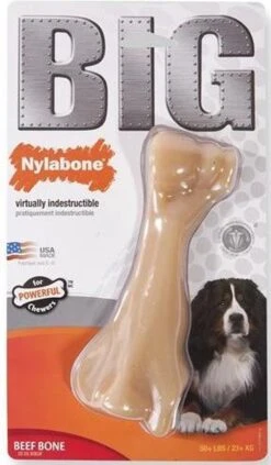 Nylabone Big Chew Kauwbot - Kipsmaak - Hond Zwaarder Dan 23 Kg -Hondenartikelen Serie Winkel 700x1200 3