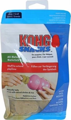 Kong Stuff 'N Snacks Puppy Hondensnack - Kip&Rijst - L -Hondenartikelen Serie Winkel 716x1200 2