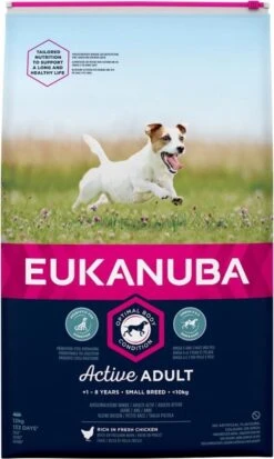 EUKANUBA Dog Adult - Small Breed Hondenvoer Smaak: Kip - 12 Kg 12 EUKANUBA Dog Adult - Small Breed Hondenvoer Smaak: Kip - 12 Kg -Hondenartikelen Serie Winkel 717x1200 2