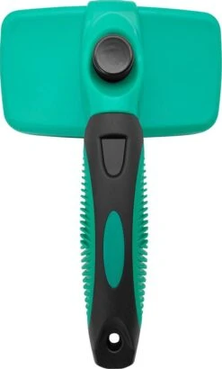 ElegaPet Hondenborstel Groen - Hondenhaar Verwijderen - Kat En Hondenkam - Slickerborstel Hond En Kat - Groomer - Ondervacht Kam Hond - Borstel Hond - Hondenborstel Langharig En Kortharig - Slickerborstel - Anti Klit/Knopen/Huidschilfers -Hondenartikelen Serie Winkel 723x1200 1