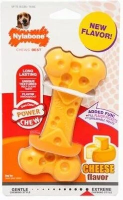 Nylabone Durable Cheese Bone - M -Hondenartikelen Serie Winkel 735x1200 6