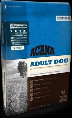 Acana Heritage Adult Dog 11,4 KG -Hondenartikelen Serie Winkel 737x1200