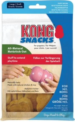 Kong Stuff 'N Snacks Puppy Hondensnack - Kip&Rijst - L -Hondenartikelen Serie Winkel 740x1200 1