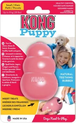 Kong Puppy - Kauwbot Hondenspeelgoed Small - Kauwbot - 85mm X 42mm - Groen/Wit -Hondenartikelen Serie Winkel 742x1200 3