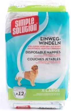Simple Solution Wegwerp Honden Luier - SMALL 12 ST 38-48 CM -Hondenartikelen Serie Winkel 768x1200 3
