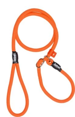 Rebel Petz - Honden Trainingslijn Met Halsband - Taupe, Zwart, Groen & Oranje - Maat Small Of Large - Kleur: Oranje, Maat: Large -Hondenartikelen Serie Winkel 772x1200 3