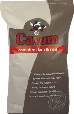 Cavom Compleet Lam/Rijst - 20 KG -Hondenartikelen Serie Winkel 774x1200 3
