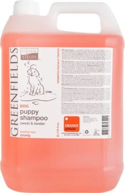 Greenfields - Milde Hondenshampoo Puppy - Zachte Shampoo Met Babypoeder Geur - Inhoud 270 Ml Of 5 Liter - 270 Ml -Hondenartikelen Serie Winkel 775x1200 5
