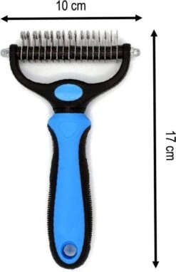 Merkloos 2 Zijdige Ondervacht Hondenkam - Hondenborstel Kortharig/Langharig - Kattenkam - Klittenkam Kat/Hond - Kattenborstel - 10 Cm. -Hondenartikelen Serie Winkel 775x1200 6