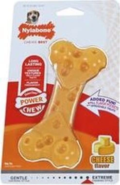 Nylabone Durable Cheese Bone - M -Hondenartikelen Serie Winkel 780x1200 6