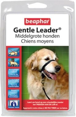 Gentle Leader Hoofdhalster Medium Zwart Beaphar -Hondenartikelen Serie Winkel 788x1200