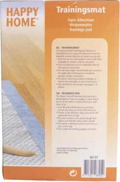 Happy Home Trainingsmat - Zindelijkstraining - 60 Stuks - 60X60 Cm 14 Happy Home Trainingsmat - Zindelijkstraining - 60 Stuks - 60X60 Cm -Hondenartikelen Serie Winkel 790x1200 3