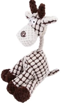 Honden Knuffel - Set Van 2 - Hondenspeelgoed Met Piep - Honden En Katten - Ezel En Giraf - Sellaio -Hondenartikelen Serie Winkel 804x1200 6