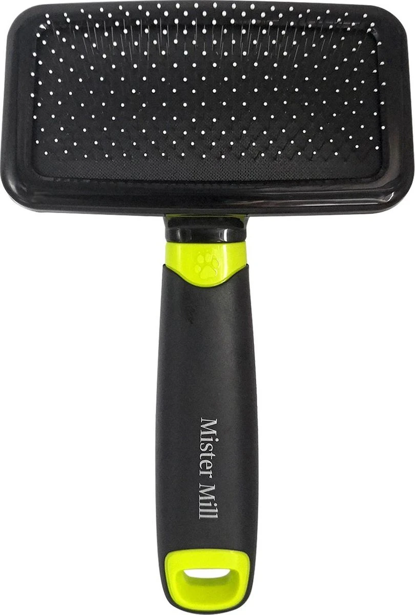 Mister Mill 2 Zijdige Ondervacht Kam Plus Slicker Borstel - Honden/Katten Kam - Voordeel Set 4 Mister Mill 2 Zijdige Ondervacht Kam Plus Slicker Borstel - Honden/Katten Kam - Voordeel Set - Afbeelding 2