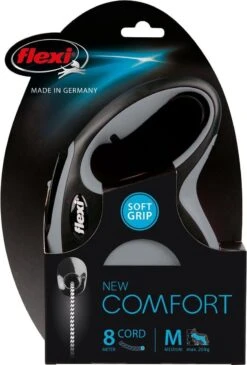 Flexi New Comfort - Hondenriem - Koord - Grijs - M - 8M -Hondenartikelen Serie Winkel 811x1200 1