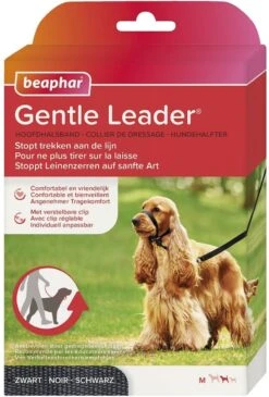 Beaphar Gentle Leader - Zwart - 54 Cm - Grote Honden -Hondenartikelen Serie Winkel 813x1200