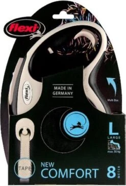 Flexi New Comfort Hondenriem - Grijs - L - 8 M -Hondenartikelen Serie Winkel 816x1200 5