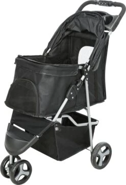 Trixie Hondenbuggy Zwart 80x47x100 Cm | Dierenmand -Hondenartikelen Serie Winkel 818x1200
