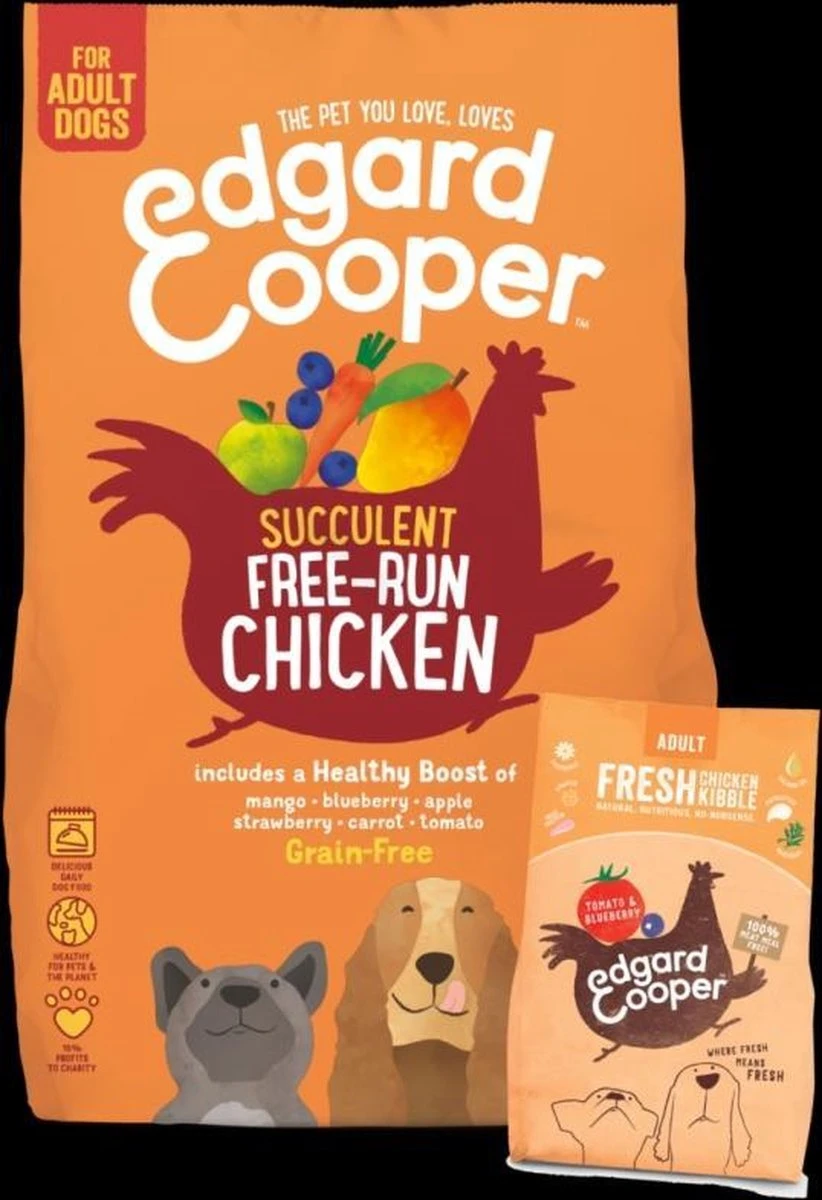 Edgard & Cooper Verse Scharrelkip Adult - Hondenvoer - 7kg 19 Edgard & Cooper Verse Scharrelkip Adult - Hondenvoer - 7kg - Afbeelding 17