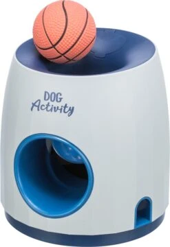 Trixie Dog Activity Strategiespel Ball&Treat Wit / Blauw - 17X17X18 CM -Hondenartikelen Serie Winkel 823x1200 4
