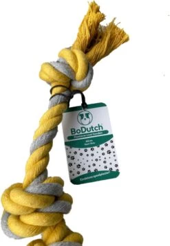BoDutch Flostouw Hond - Hondenspeelgoed - Trektouw Hond - Hondentouw - Flostouw Hond - 60 Cm - Apporteerspeelgoed - Geel/Grijs 17 BoDutch Flostouw Hond - Hondenspeelgoed - Trektouw Hond - Hondentouw - Flostouw Hond - 60 Cm - Apporteerspeelgoed - Geel/Grijs -Hondenartikelen Serie Winkel 829x1200 5