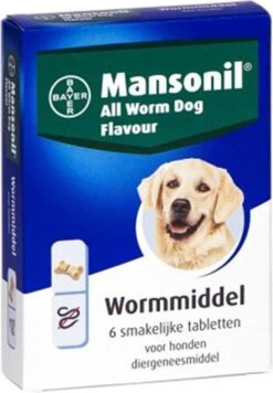Mansonil All Worm Dog Tasty Ontwormingsmiddel (S/M Vanaf 2.5kg) - 6 Tabletten -Hondenartikelen Serie Winkel 833x1200 9