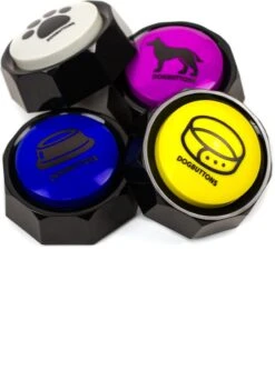 Merkloos Dogbuttons® – PETIFY PREMIUM Praatknoppen - 4stuks – Praatknop – Hond – Opneembare Knoppen – Hond Praten – Hondentraining – Praatknoppen – Dog Button – Hondenknop – Huisdier – Honden Speelgoed Intelligentie – Praten Met Hond – Laat Uw Hond Spreken! -Hondenartikelen Serie Winkel 844x1200 3