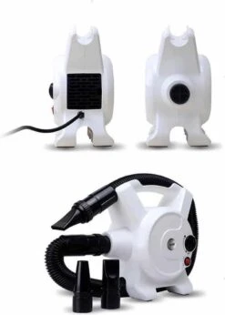 Hondenfohn - Waterblazer Met Draaiknop - 2400W Vermogen Met Warme En Koude Stand - Wit -Hondenartikelen Serie Winkel 856x1200 3