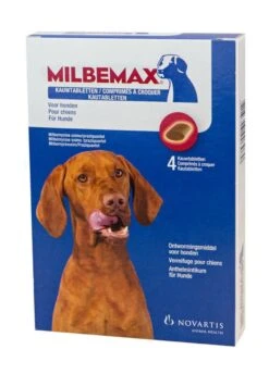 Elanco Milbemax Kauwtablet Hond - Anti Wormenmiddel - 28 G 4 Stuks Vanaf 5 Kg -Hondenartikelen Serie Winkel 861x1200 2