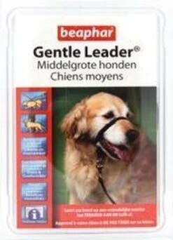 Gentle Leader Hoofdhalster Medium Zwart Beaphar -Hondenartikelen Serie Winkel 866x1200 5